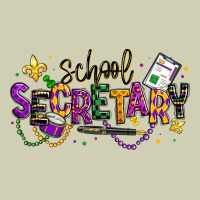 Mardi Gras School Secretary Heavy Core Tee | Teevron