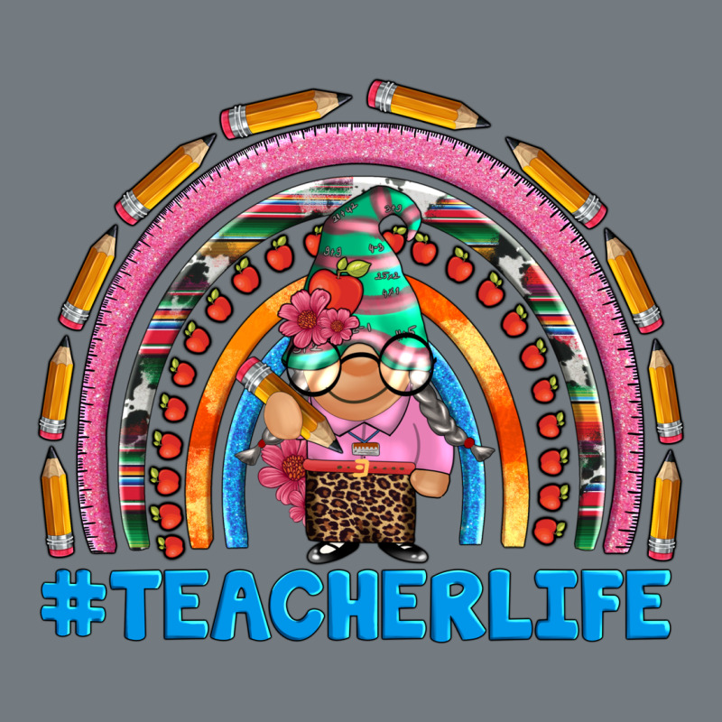 Teacherlife And Teacher Gnome Rainbow Heavyweight Sweatshirt by Artiststas | Teevron