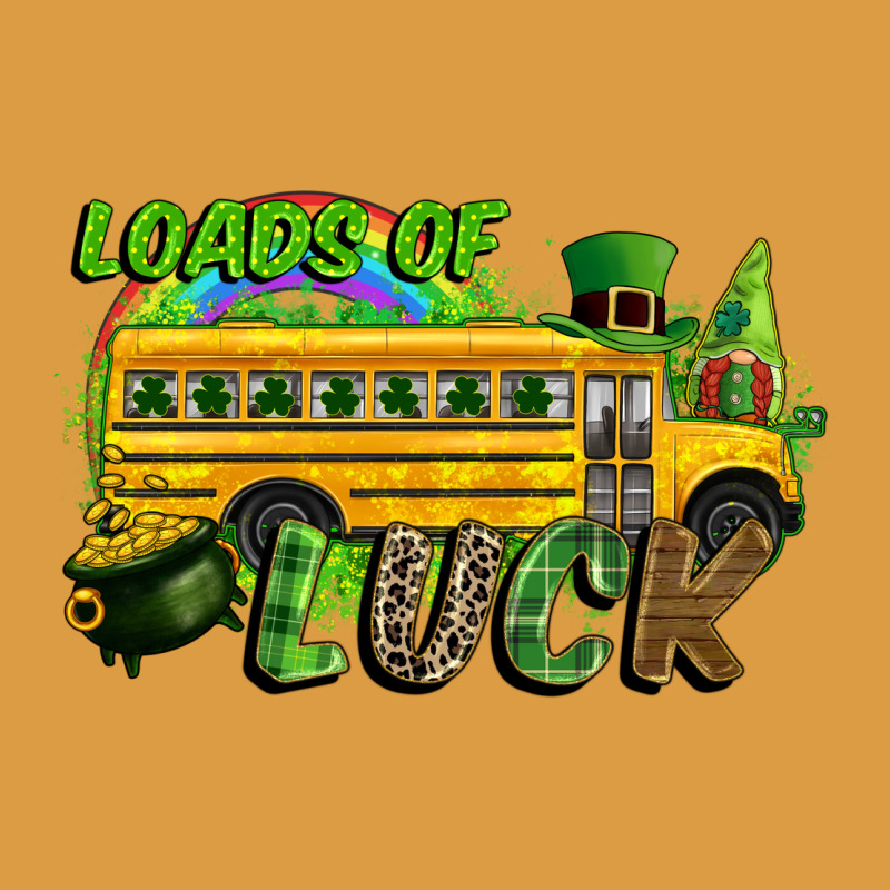 Loads Of Luck School Bus Urban Heavy Tee by CowGirlArtShop | Teevron