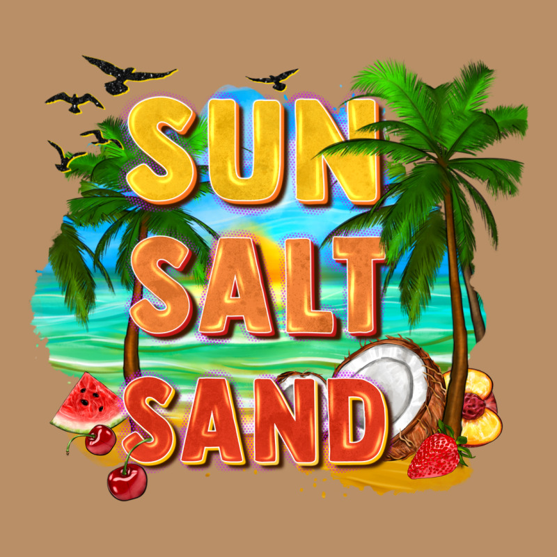 Sun Salt Sand Vintage Hoodie by FaDigitalArtStudio | Teevron