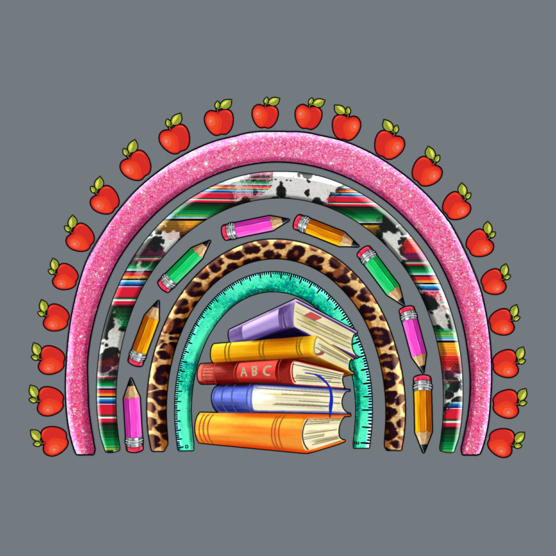 Teacher Pen Apple Books Rainbow Heavyweight Sweatshirt by Artiststas | Teevron