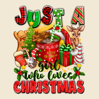 Just A Girl Who Loves Christmas Premium Tee | Teevron