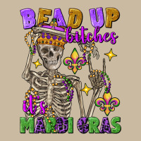 Bead Up Bitches It's Mardi Gras Skeleton Long Sleeve Tee | Teevron