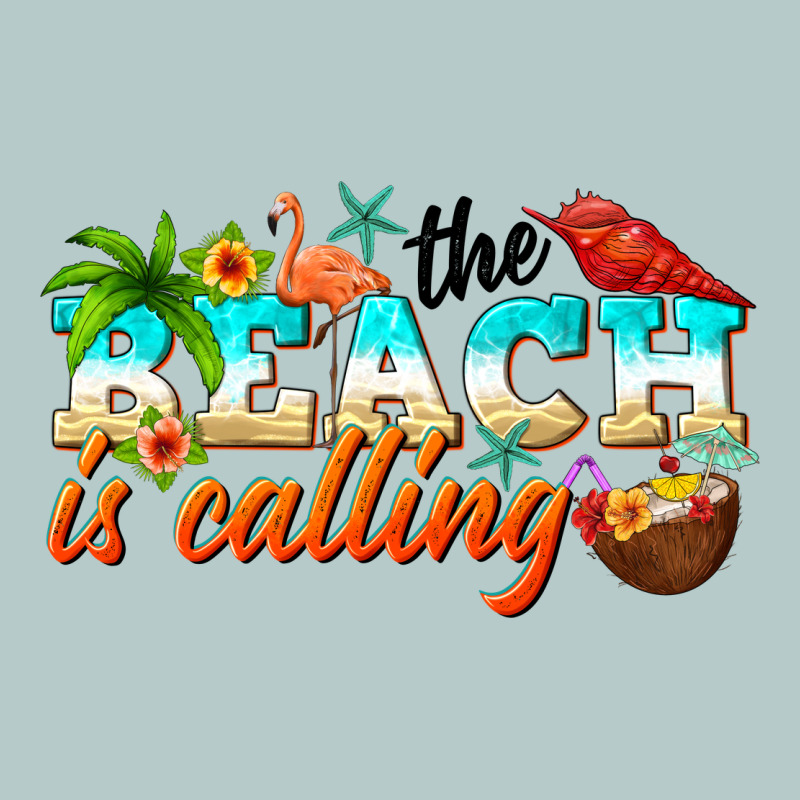 The Beach Is Calling Heavy Core Tee by NancyCooperArtShop | Teevron