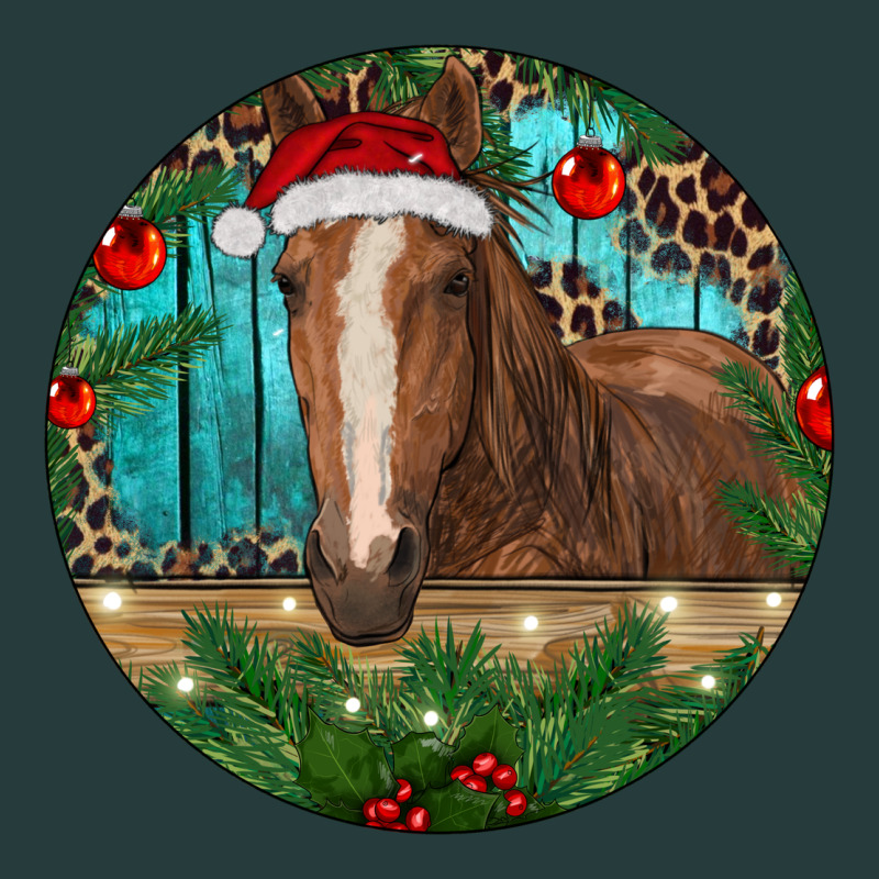 Brown Horse Christmas Premium Hoodie by RanaPortraitStore | Teevron