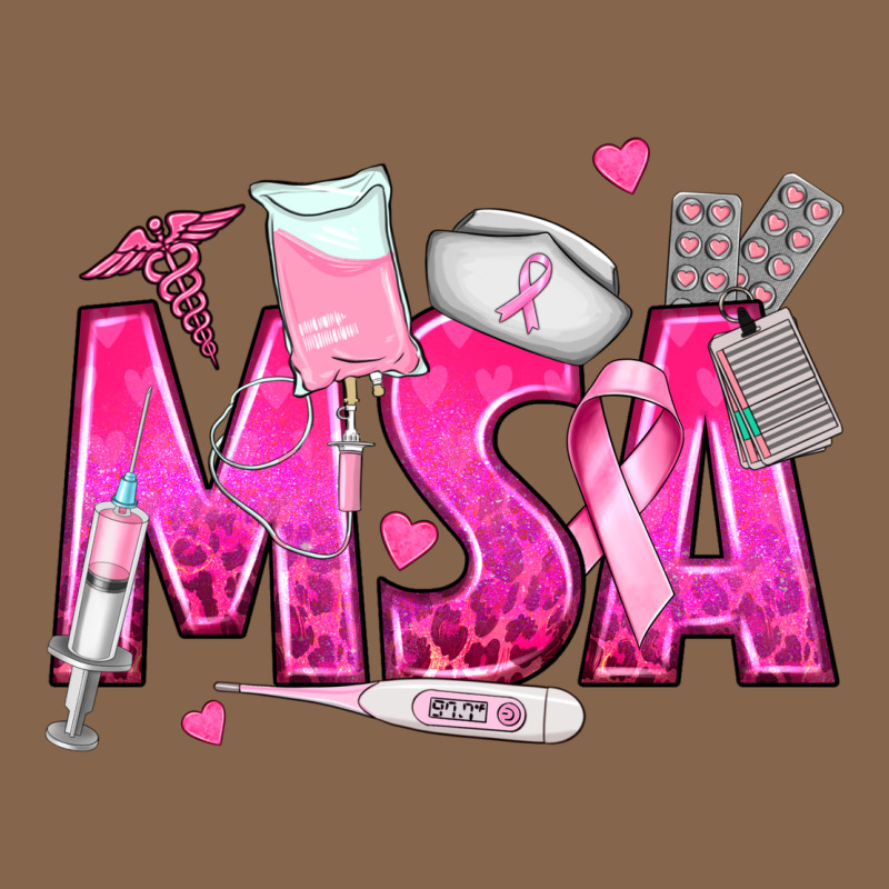 Breast Cancer Msa Medical Support Assistant Premium Tee by texasbilliewilder | Teevron