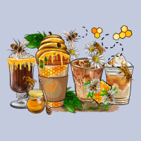 Honey Bee Coffee Cups Long Sleeve Tee | Teevron