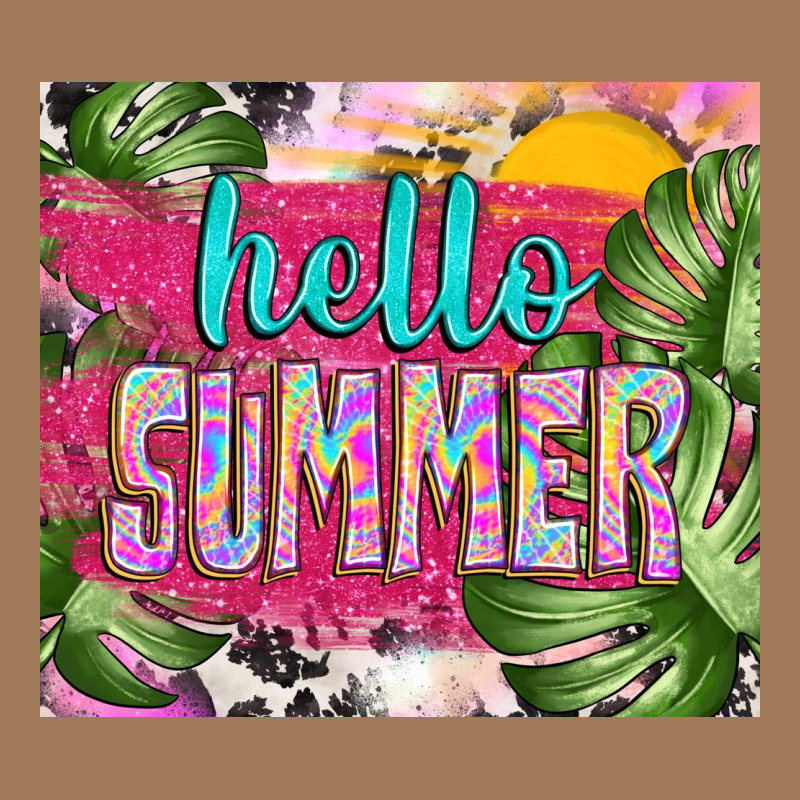 Hello Summer With Cowhide Classic Tee by TumblerDesignByShophia | Teevron