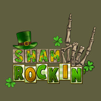 Sham Rockin Skeleton Hand St. Patrick's Vintage Tee | Teevron