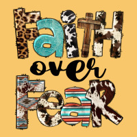 Western Faith Over Fear Vintage Hoodie | Teevron