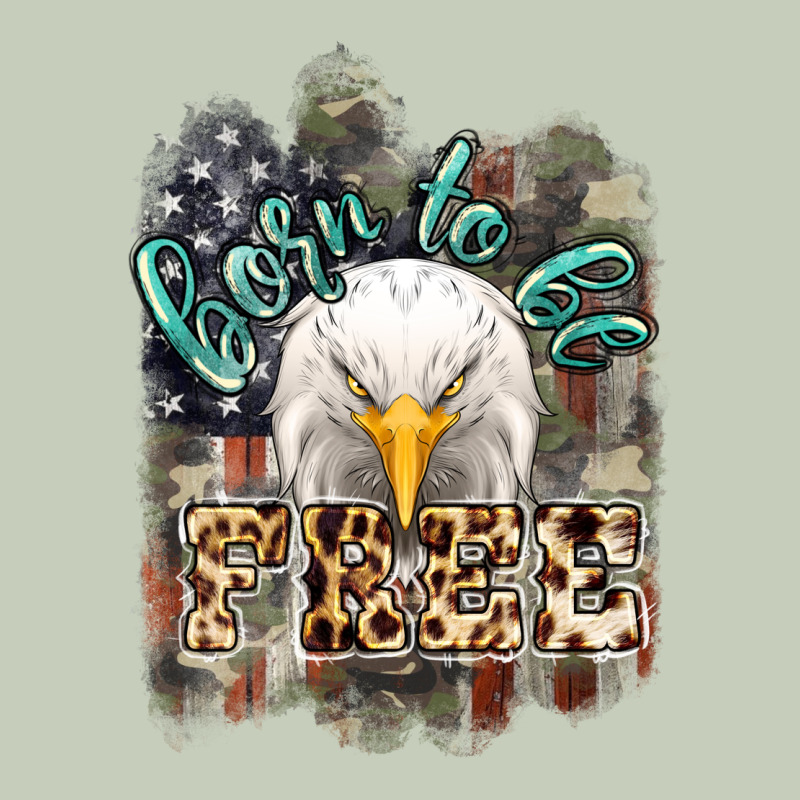 Born To Be Free 4th Of July Ladies Tee by HowdyJamesFarm | Teevron