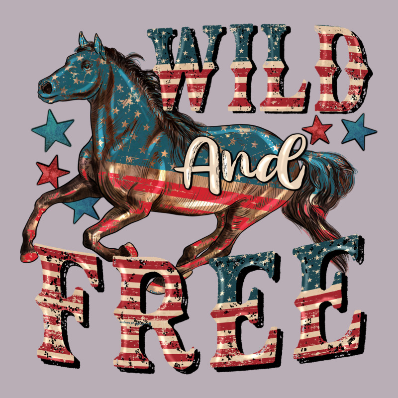 Wild And Free 4th Of July Vintage Tee by CowGirlArtShop | Teevron