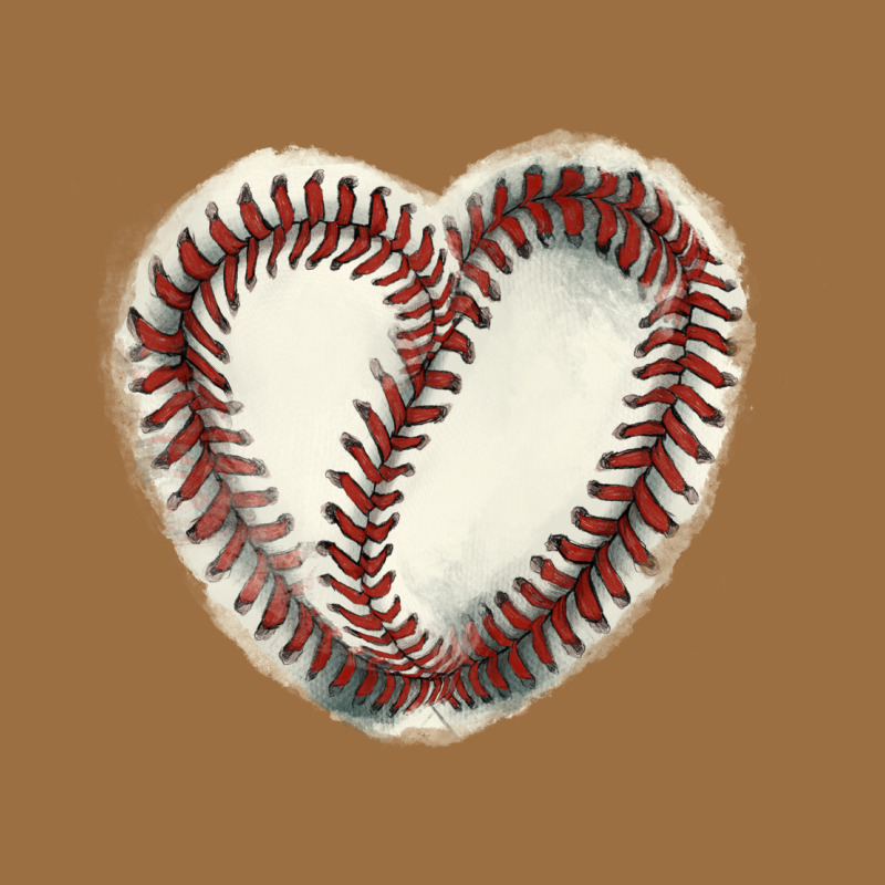 Baseball Ball Heart Vintage Tee by HowdyJamesFarm | Teevron