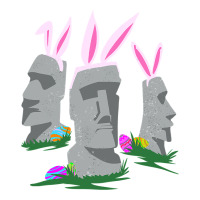 easter island moai figures  cute travelers funny gift | Teevron