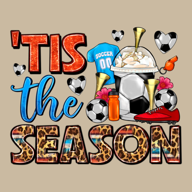 Tis The Season  Soccer  Frappe Coffee Long Sleeve Tee by FaDigitalArtStudio | Teevron