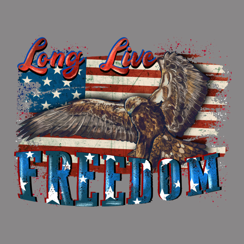 Long Live Freedom 4th Of July Vintage Tee by CowGirlArtShop | Teevron