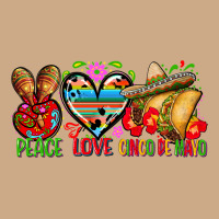 Peace Love Cinco De Mayo Vintage Hoodie | Teevron