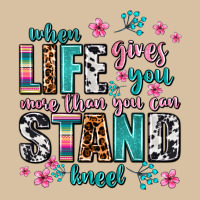 When Life Gives You More Than You Can Stand Kneel Heavyweight Hoodie | Teevron