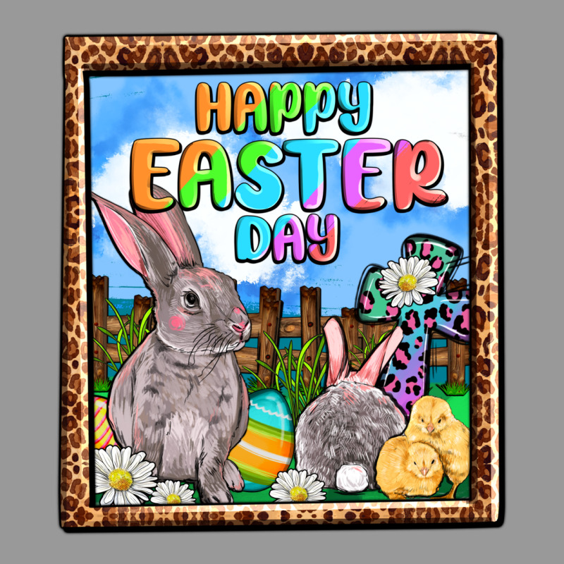 Happy Easter Day Vintage Hoodie by OliviaCreatesArt | Teevron