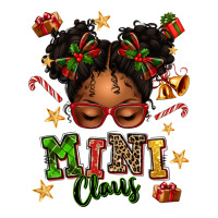 mini claus messy bun | Teevron