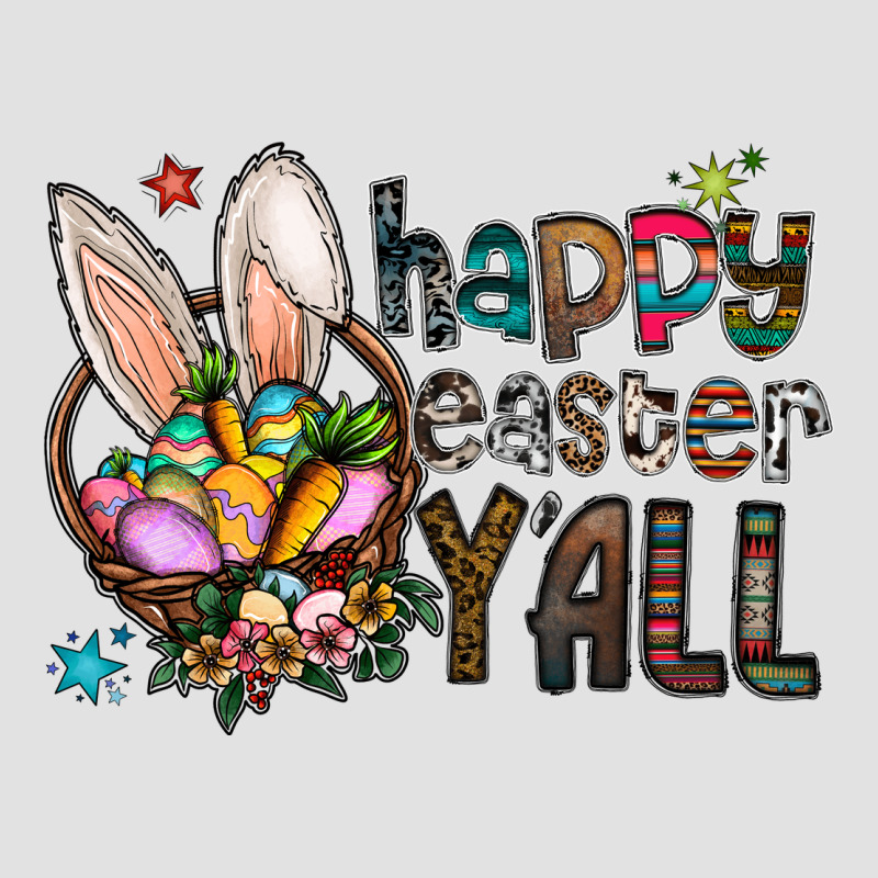 Happy Easter Y All Premium Hoodie by CowhideDigitalArt | Teevron