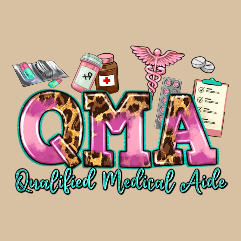 Qma Qualified Medical Aide Heavyweight Hoodie by AdoDesignShop | Teevron