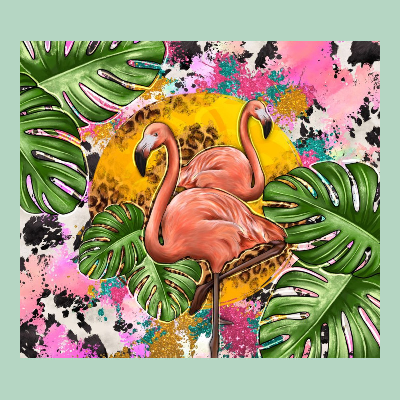 Flamingo With Leopard Classic Tee by TumblerDesignByShophia | Teevron