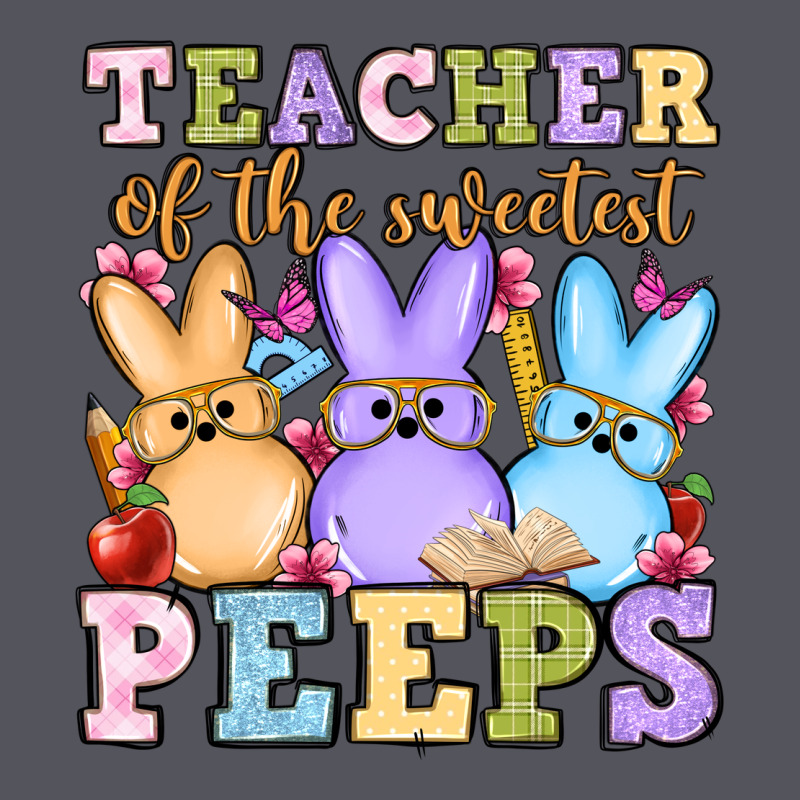 Easter Day Teacher Of The Sweetest Peeps Vintage Hoodie by OliviaCreatesArt | Teevron