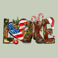 Army Christmas Love 4th Of July Ladies Tee | Teevron