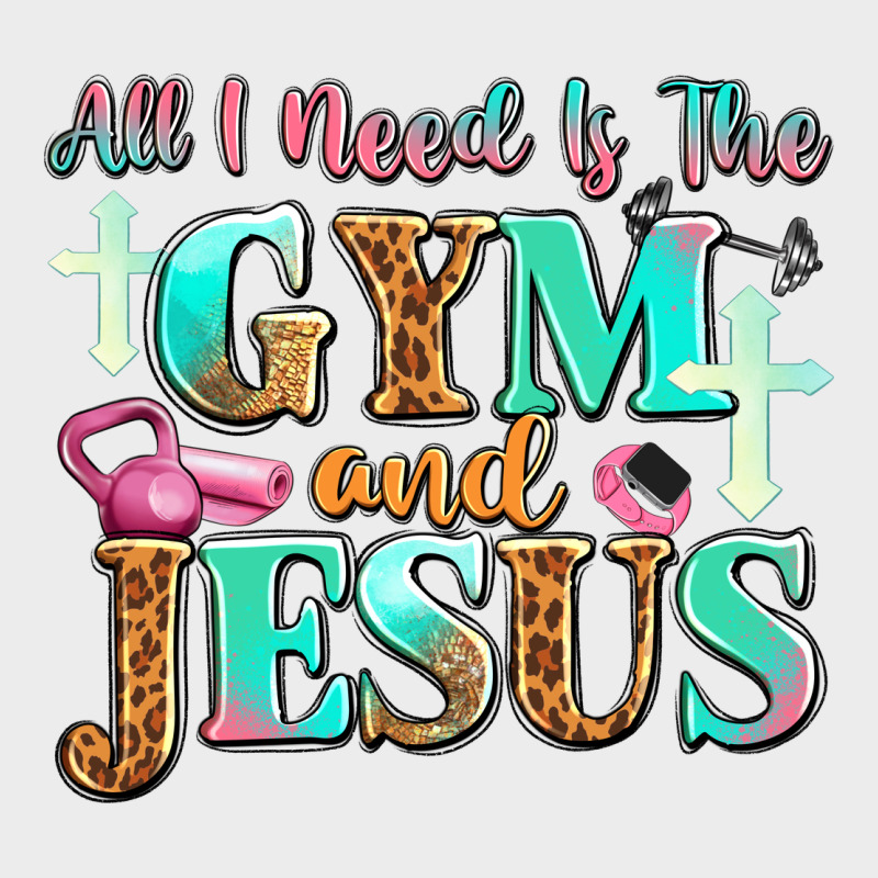 All I Need Is The Gym And Jesus Urban Hoodie by JahusDesignShop | Teevron