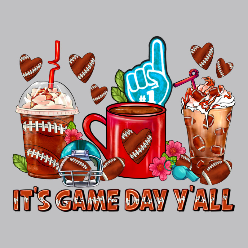 American Football Coffee Cup Long Sleeve Tee by FaDigitalArtStudio | Teevron