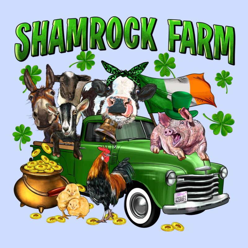 Shamrock Farm Urban Heavy Tee by CowGirlArtShop | Teevron