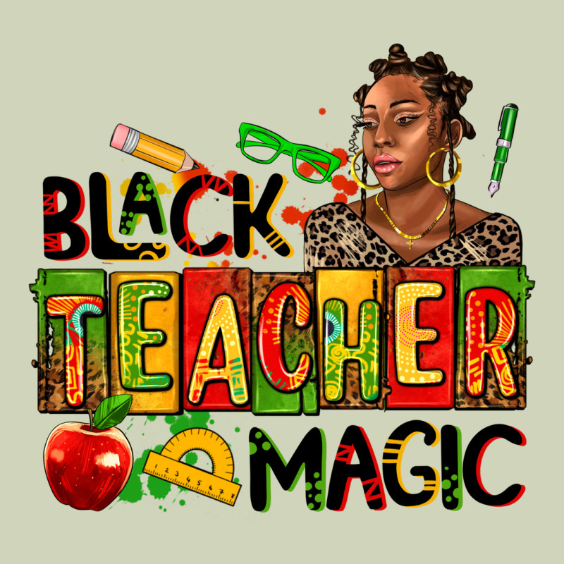 Black Teacher  Magic Heavyweight Hoodie by AdoDesignShop | Teevron