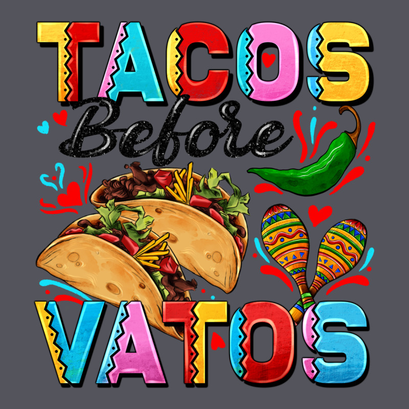 Tacos Before Vatos Valentine's Day Vintage Hoodie by FaDigitalArtStudio | Teevron
