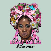 Breast Cancer Warrior Black Woman Zipper Hoodie | Teevron