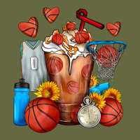 Basketball Sunflower Frappe Long Sleeve Tee | Teevron