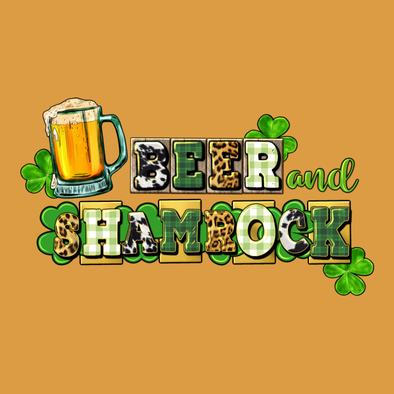Beer And Shamrock Urban Heavy Tee by CowGirlArtShop | Teevron