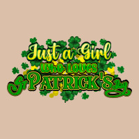 Just A Girl Who Loves St. Patrick's Day Urban Heavy Tee | Teevron