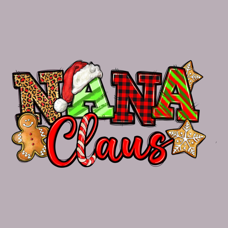 Nana Claus Christmas Lights And Gifts Mother's Day Vintage Tee by HowdyJamesFarm | Teevron