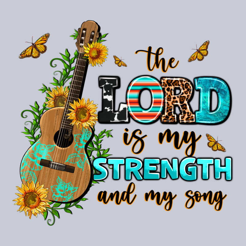 The Lord Is My Strength And My Song Guitar With Su Heavyweight Hoodie by AdoDesignShop | Teevron