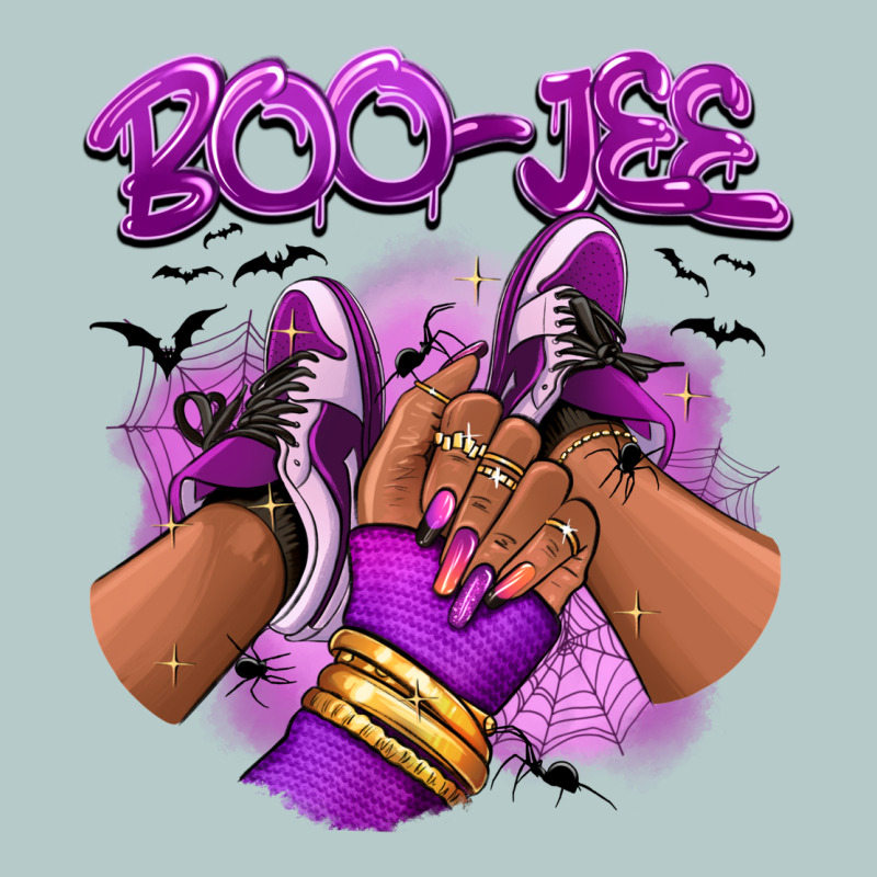 Boo-jee Halloween Afro Sneakers Heavy Core Tee by RanaPortraitStore | Teevron