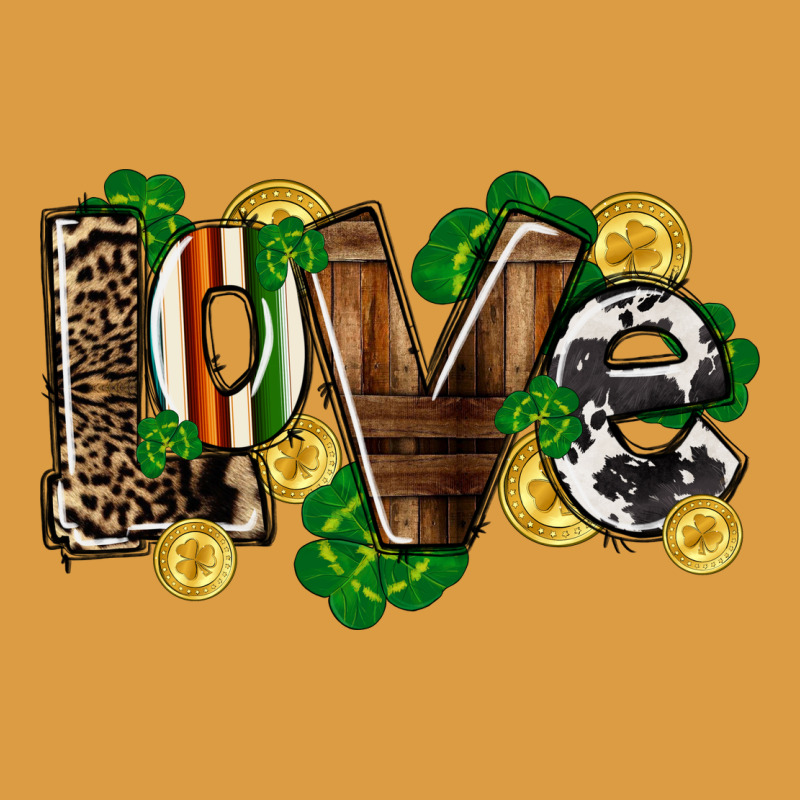 Western Love St. Patrick's Day Urban Heavy Tee by CowGirlArtShop | Teevron