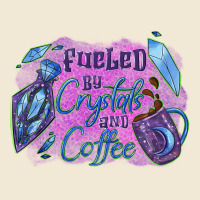 Fueled By Crystals And Coffee Halloween Premium Tee | Teevron