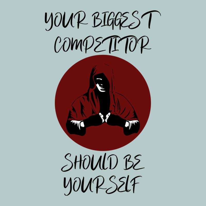 Your Biggest Competitor Heavy Core Tee by Bettercallsaul | Teevron