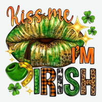 St. Patrick's Kiss Me I'm Irish With Lip Urban Heavy Tee | Teevron