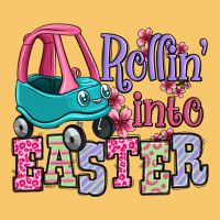 Easter Day Rollin Into Easter Toddler Car Vintage Hoodie | Teevron