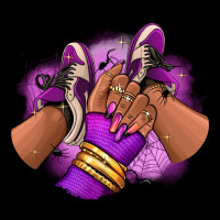 Halloween Afro Sneakers Heavy Core Tee | Teevron