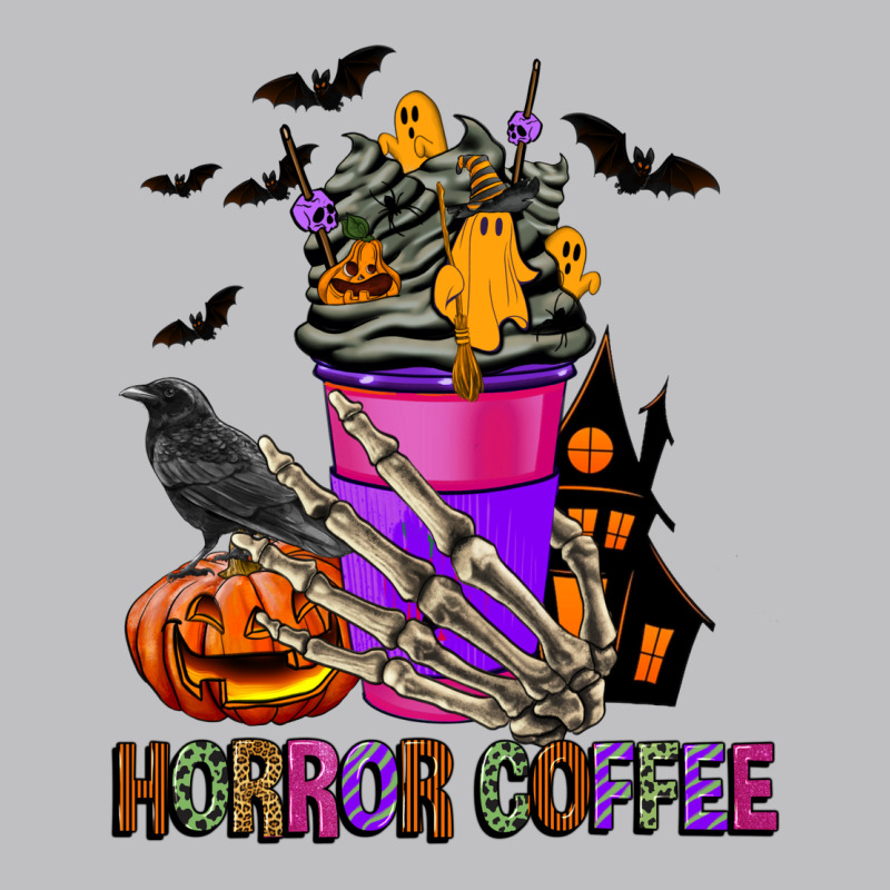 Horror Coffee Long Sleeve Tee by FaDigitalArtStudio | Teevron