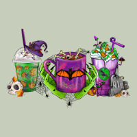 Halloween Coffee Cups Long Sleeve Tee | Teevron