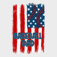 Baseball Dad American Flag Urban Hoodie | Teevron